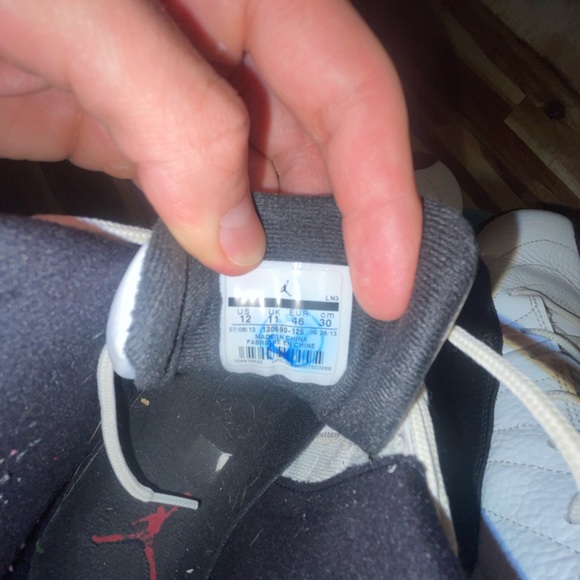 2013 Jordan 12 retro Taxi size 12 - Picture 4 of 7